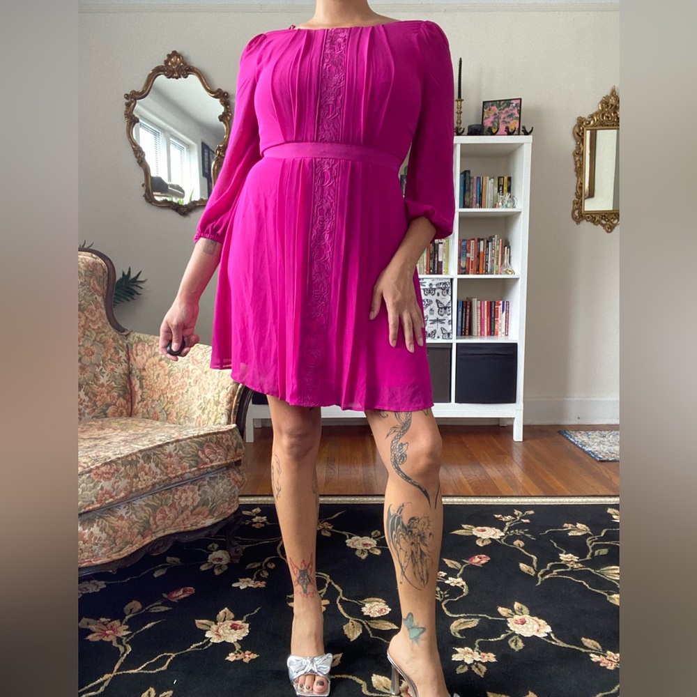 Jessica Simpson Lace Inlet Dress